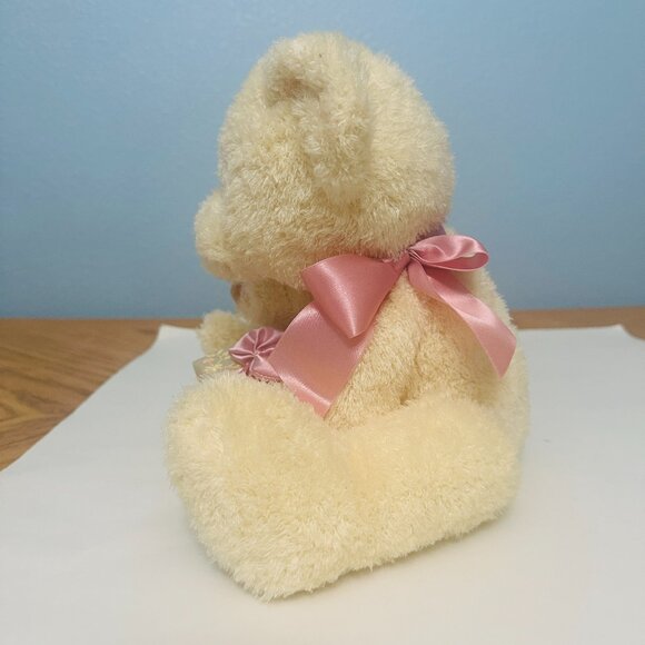 RBI Beige Bears Mother And Cub Ron Banafato 10” Mom Baby Plush With Gift Box - Picture 7 of 11